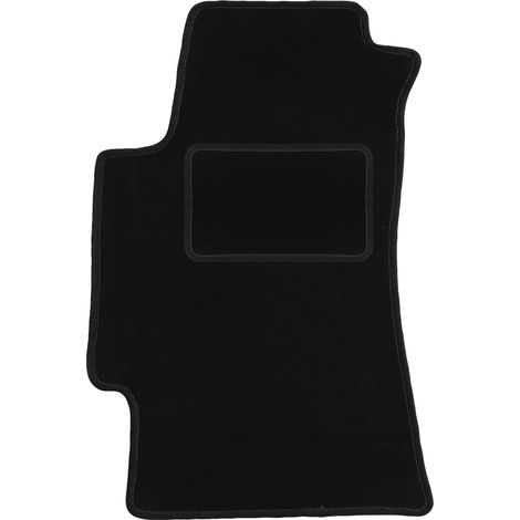 Tapicería negra mate para el asiento del conductor para: Subaru Impreza II GD sedán y familiar (2000-2007) (1/5)