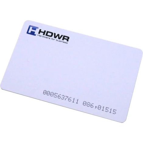 Tarjeta de proximidad RFID de 13,56 MHz con logotipo HD-RPC02 codificado (1/3)