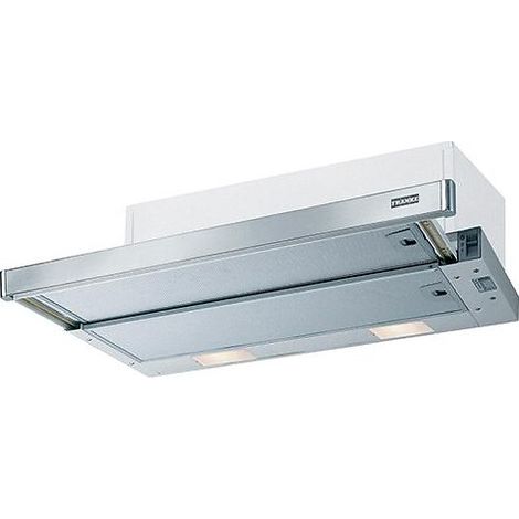 Franke – Hotte tiroir 59.8 cm – Aspiration évacuation – Débit d'air 420 m3/h – Niveau sonore 69 dB – SKU 487702 (1/5)