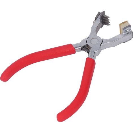 Perforatrice à cuir : outil de travail du cuir puissant, tranchant et silencieux, avec têtes de rechange à 2 et 4 dents. (1/5)