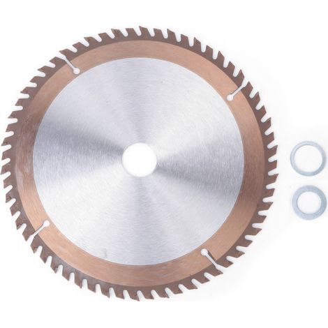 Lame de scie circulaire carbure TCT 8x25.4mm pour bois, 60 dents - Outil de menuiserie (1/5)