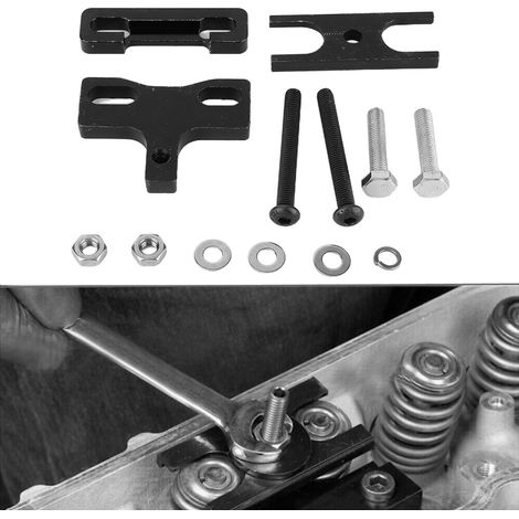 Kit d'outils pour compresseur de ressorts de soupapes doubles, compatible avec les moteurs Chevy LSX 4.8, 5.3, 5.7, 6.0, 6.2, LS1, LS2, LS3 et LS6. (1/5)