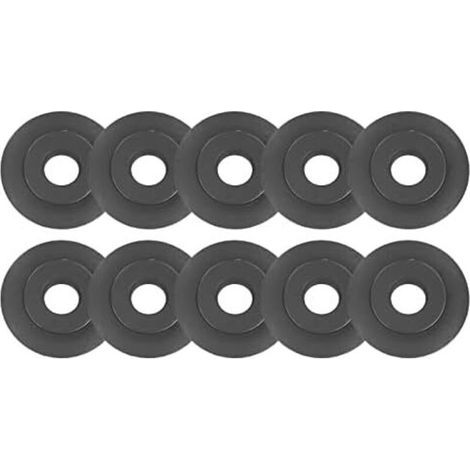 Packung mit 10 Ersatzklingen für Rohrschneider, Ersatzscheibe aus behandeltem Stahl für Kupferrohrschneider, professionelles Sanitärwerkzeug (1/4)