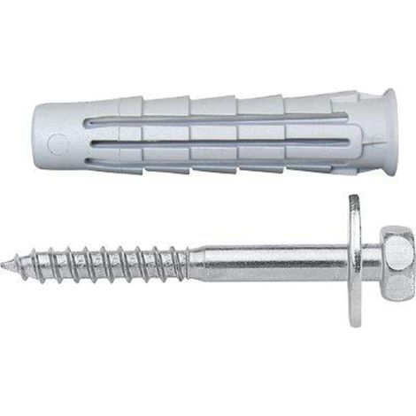 TASSELLO NYLON T6/VTE R ELEMATIC - VITE TE ZINCOCROMATA T6/VTE R 10 CF=PZ 50 - 1 confezione