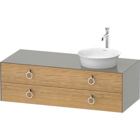 DURAVIT WT4992RH5920010 WTU blanc tulipe, 2 SK, avec gorge, TA R, 408x