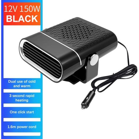 Máquina antihielo y descongelador portátil multifuncional de 12 V 150 W para automóviles con conexión a la toma de la batería del automóvil