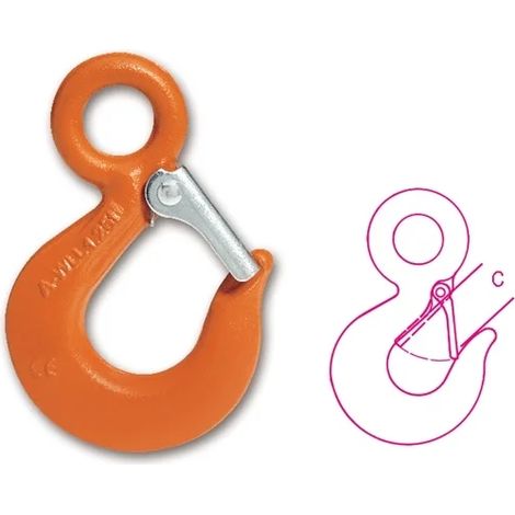 Gancio sollevamento robur 8052 - 3150
