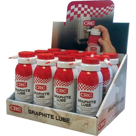 Grafito lubricante aerosol 100ml graphite lube crc 100 ml (1/5)