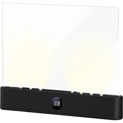 Lampe de lecture rechargeable Panneau Transparent 3 Couleurs (1/5)