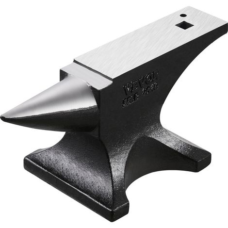 Usage Pratique avec Base Stable : Enclume de Forgeron 25 kg Acier Moulé, Corne Simple pour Façonnage et Pliage du Métal (1/5)