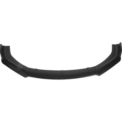 Set aus 3 wasserdichten und universellen Frontstoßstangenspoilern, glänzend schwarz. (1/5)