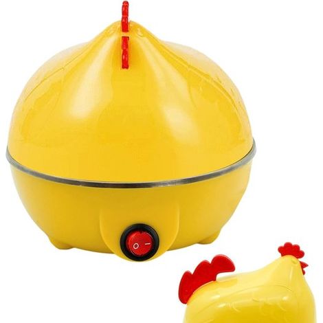 Cocedor de huevos - Electrodoméstico de cocina - Preparación del desayuno - Apagado automático - 7 huevos - Yemas (1/5)