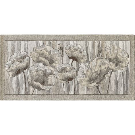 Tappeto cucina lavabile antiscivolo Jacquard Amsterdam Turtledove (1/2)