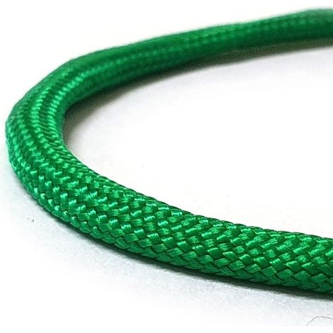 Corde de parachute en nylon 550, couleur verte, 30 m