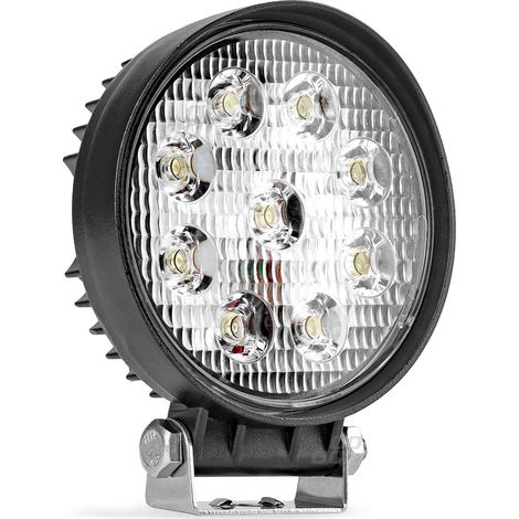 LED-Arbeitsscheinwerfer AWL04 9 LED 12V 24V amio-01615 (1/5)