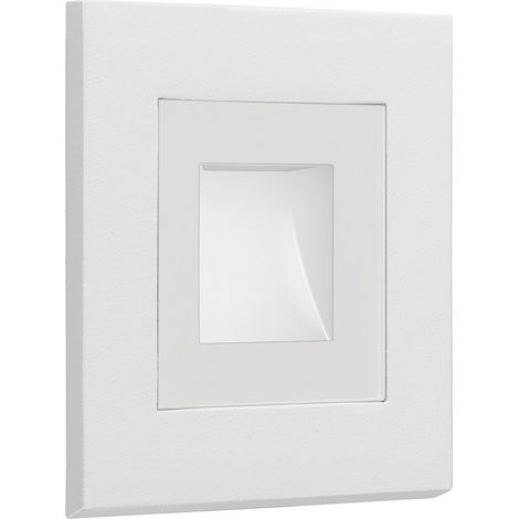 LEDS C4 Click Applique murale encastrée extérieure LED blanche 1,4 W 3000 K IP65 Marche/Arrêt