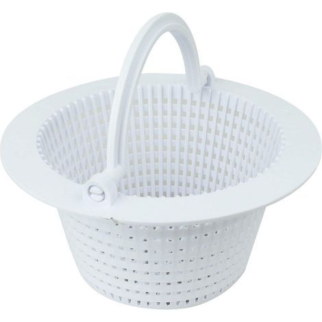 Piscine Skimmer Panier d'étang avec poignée Panier Piscine Panier Filtre Piscine Skimmer Paniers--blanc (1/5)