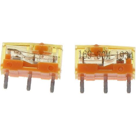 2 interrupteurs micro-boutons de souris dorés TTC anti-poussière, 30 millions de cycles (1/5)