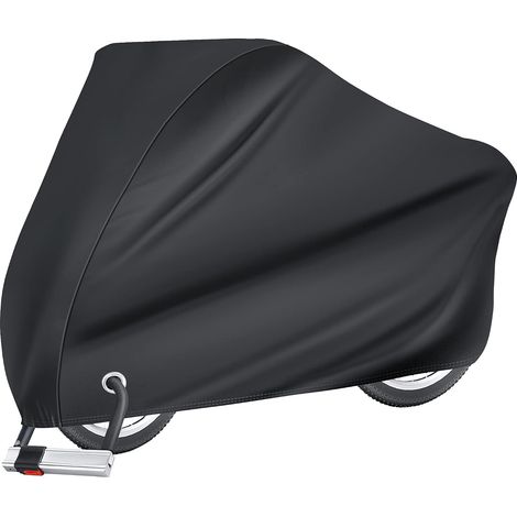 Housse de vélo pour 2 vélos – Housse de protection extérieure imperméable (pluie, soleil, UV, poussière, vent) avec œillet pour antivol – Pour VTT (1/4)
