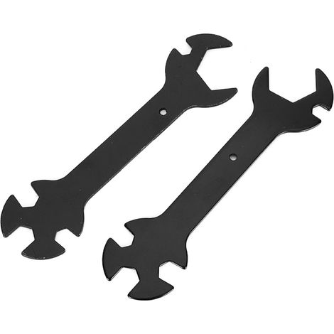 Lot de 2 clés multifonctions en alliage, clé portable multi-usages, accessoires pour imprimante 3D (1/5)