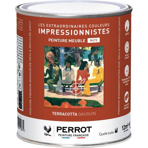 PEINTURE MATE POUR MEUBLE TERRACOTTA GAUGUIN 1L  - PERROT