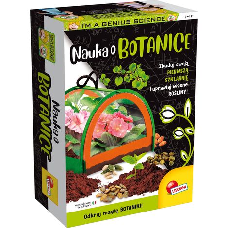 Lisciani Soy un genio de la ciencia Sobre botánica Un conjunto para conocer el mundo de la botánica (1/2)