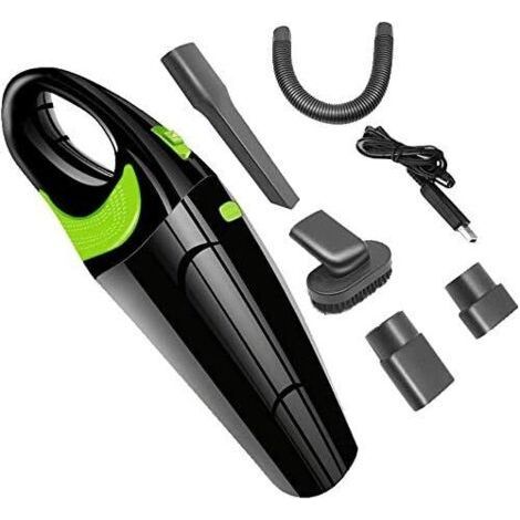 Cordless Handheld Vacuum Cleaner, 4000PA Car Vacuum Cleaner, 120W Power, USB Rechargeable, Wet and Dry Vacuum Cleaner (1/5)