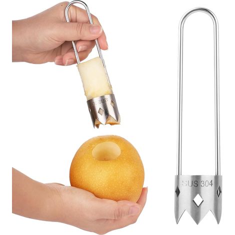Vide-poivrier, nouveau vide-fruits en acier inoxydable, vide-pomme, vide-légumes, ustensiles de cuisine