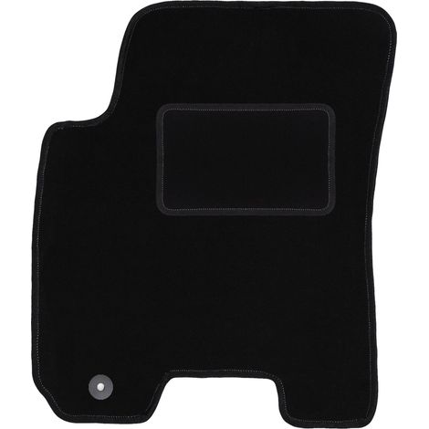 Alfombrilla de conductor negra para Hyundai Tucson I SUV (2004-2010)