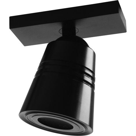 Projecteur rail 12V tilt SNAP LED COB 4.80W 504lm CRI80 4000K 40º Noir