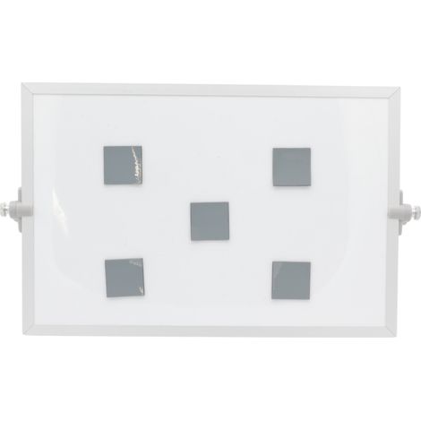 Symbole magnétique Carré 3x3 cm gris