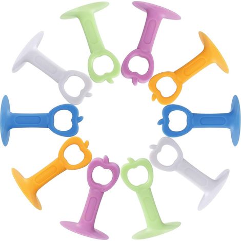 Butée de porte en silicone, protection anti-collision pour poignée de porte murale, butée de porte en silicone (1/5)