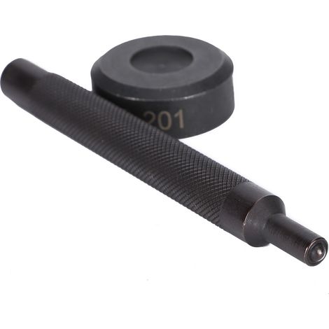 Outil de pose de boutons à riveter, tige de base, bloc, outils de montage de boutons-pression, poinçon manuel antidérapant à faire soi-même (1/5)