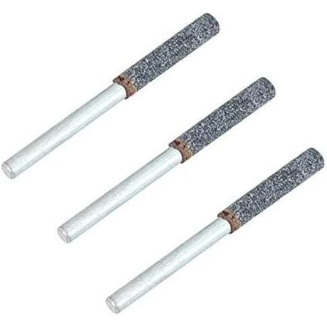 3Pcs 4mm 5/32 Diamant Tronçonneuse Aiguiseur Burr Pierre Outil D'affûtage Pour Rotatif affûteuse de affûteur oregon (1/5)