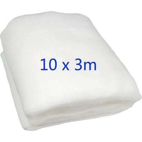 Filet Anti Insecte 3m x 10m, Filets pour Jardin, Filet Anti Insecte Potager, Maille Fine Anti-Insecte en Maille pour la Protection des Plantes, Fleurs, Légumes et Fruits