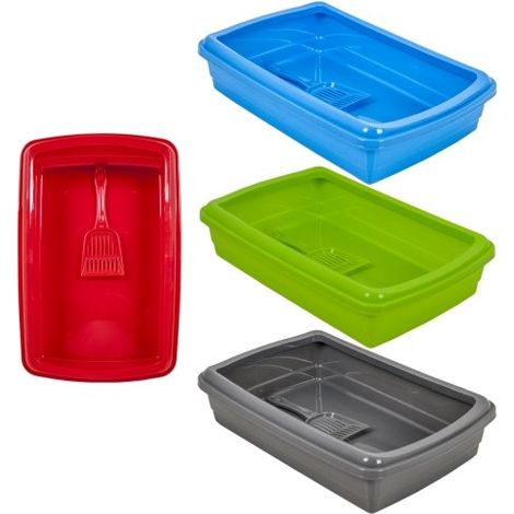 Vassoio di sabbia - Plasticfor Gatera Box (grigio)