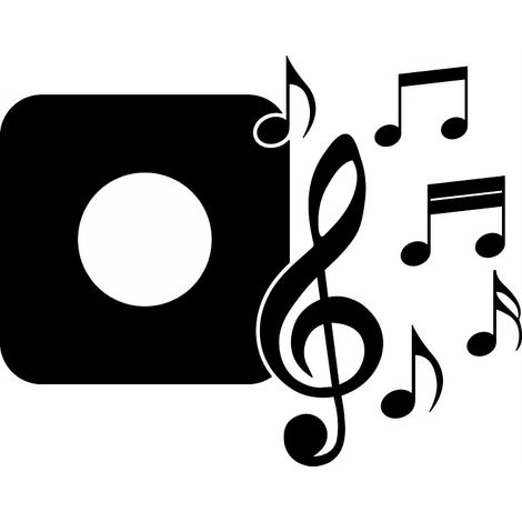 Adesivo protettivo per Switch - Note musicali (1/5)
