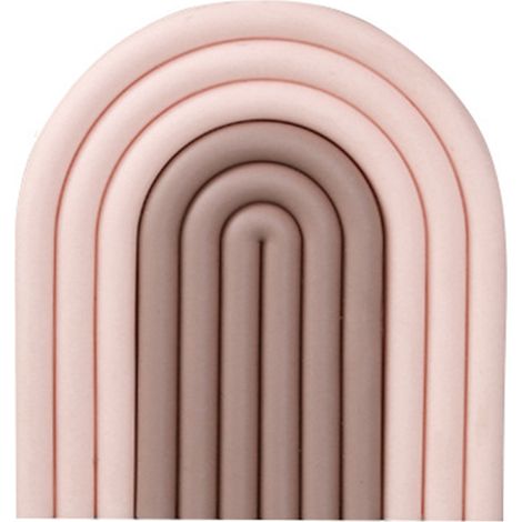 [Dessous de verre] [TPR] [Protection thermique] - Coussins isolants thermiques résistants à 220°C, anti-dérapants et durables pour pots et soupières. Matériau TPR imperméable et lavable, lot de 1. (1/5)