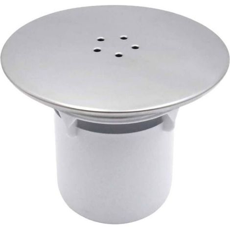 Bonde de douche - - 115 mm - Plastique - Chrome - Écoulement libre (1/3)