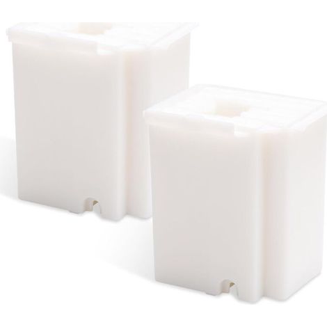 2pcs Tampon d'encre Usagée de Remplacement Compatible avec EPSON Ecotank ET-2800 ET-2803 ET-4800 ET-2400 ET-2720 ET-4700 ET-2711 L3110 L3250 L3150 L3210 Imprimantes avec Éponge Absorbante, avec caract