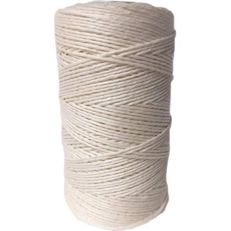 Linen Twine, 100m Length, 1mm Diameter, Natural Rope, White, for Garden, Wedding, DIY (1/5)