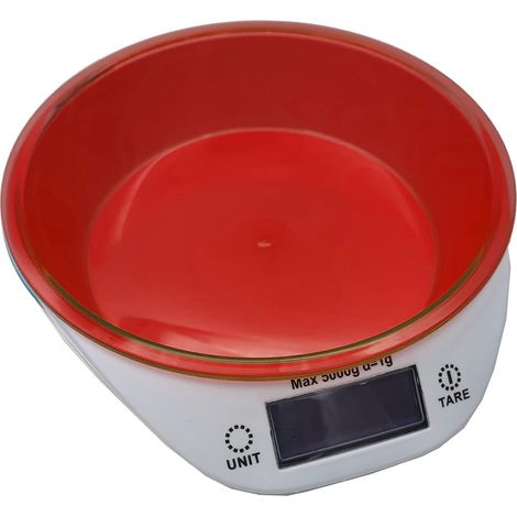 Balance de cuisine grand format, capacité 40 kg, acier inoxydable (1/5)