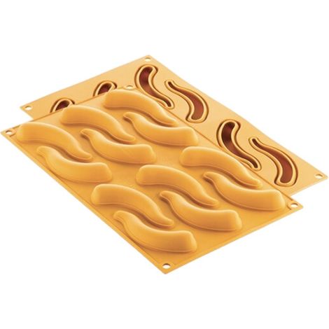Silikomart peperoncini stampo 12 forme, in silicone mm 91x31x16