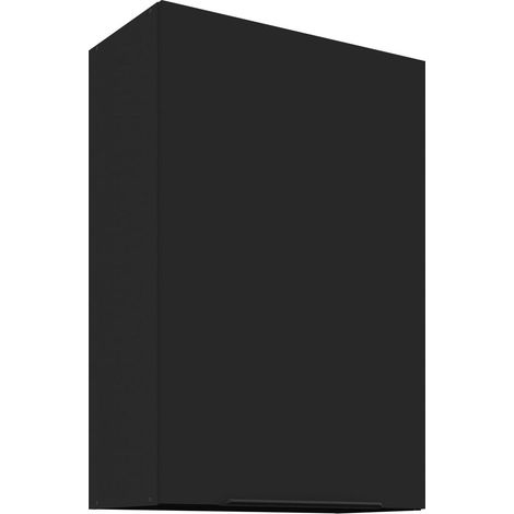 Küchen Hängeschrank 60 cm SIENA Schwarz Küche Küchenzeile Küchenblock 90 cm hoch (1/5)