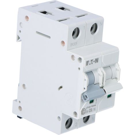 Interruttore automatico di sovracorrente da 6 kA HN-C6/1N (1/3)