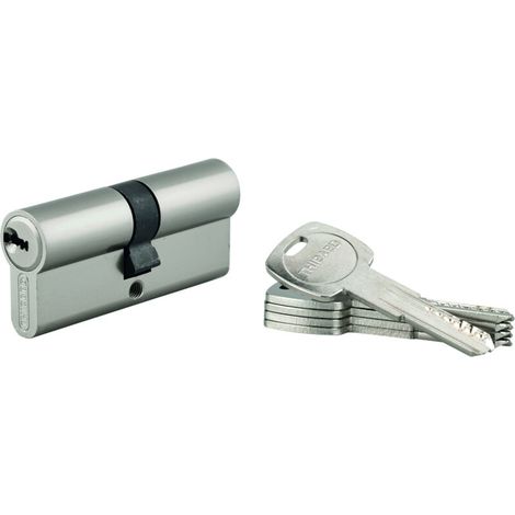 Cylindre de serrure double entrée Trafic 6 UNIKEY (achetez-en plusieurs, ouvrez avec la même clé), 35x35mm, 5 clés - (1/5)