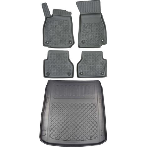 Audi A7 II Sportback Liftback ab Februar 2018 SET - Automatten + Kofferraummatte (1/5)