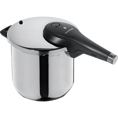 WMF 07.9583.9990 Perfect Premium Pentola a Pressione 6,5 L Acciaio Inox Adatta per Tutti i Piani Cottura inclusa Induzione colore Acciaio inox (1/4)