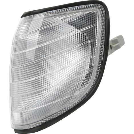 Feu de Virage Latéral Aramox, Angle de Virage Avant ABS Indicateur Latéral à Haute luminosité Remplacement de la Lampe Clignotante pour S320 S420 S500 S600 300SD 300SE (Gauche 1408260543). (1/4)