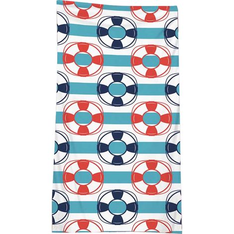 serviette de plage double en éponge ultra-fine avec différents imprimés, serviette de plage, châle de natation et de protection solaire (1/5)